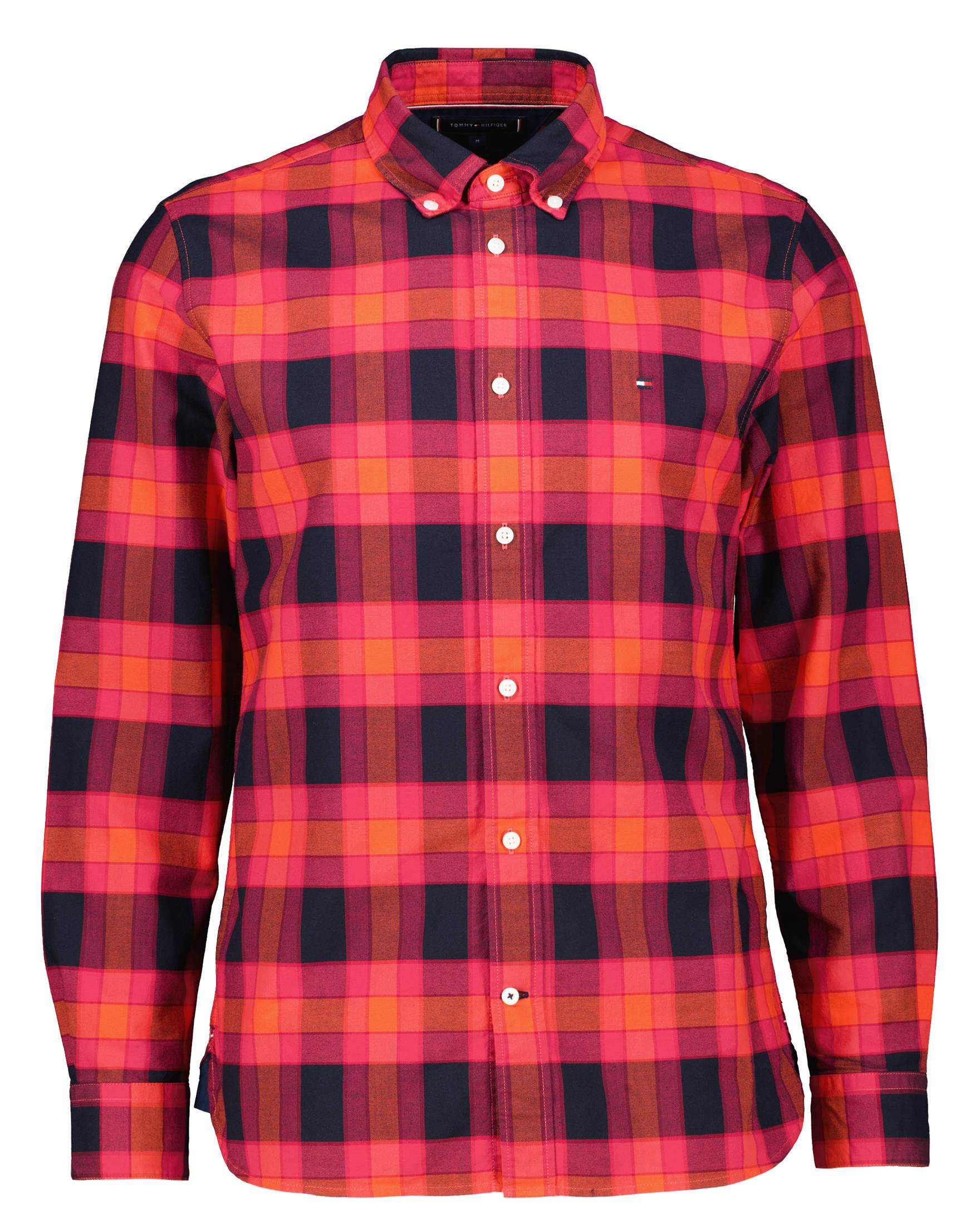 Tommy Hilfiger| Herren Hemd OXFORD BOLD CHECK RF SHIRT Regular Fit Langarm