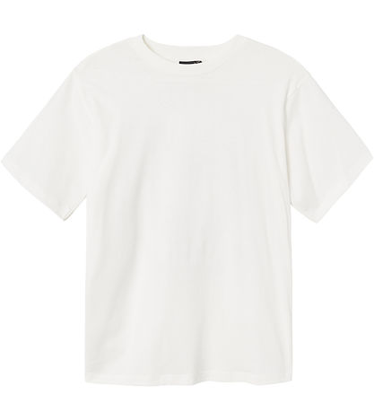 LMDT T-shirt - NlnLiving - White Alyssum/Raven Backprint