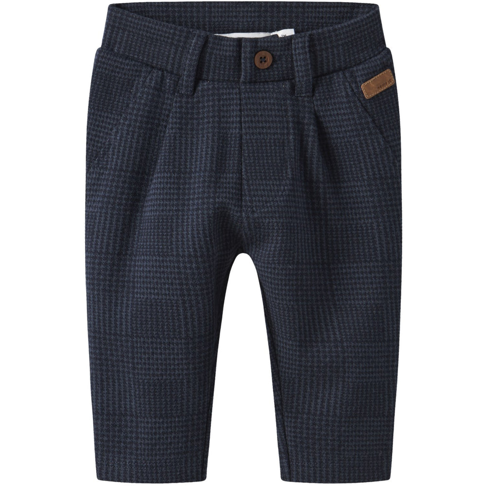 Køb Name It Navy Blazer Check Nbmrobino Bukser