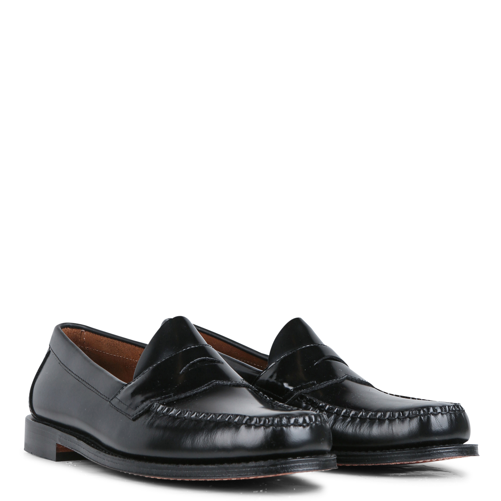 WEEJUN HERITAGE LOGAN - Mocassins en cuir lisse | Noir