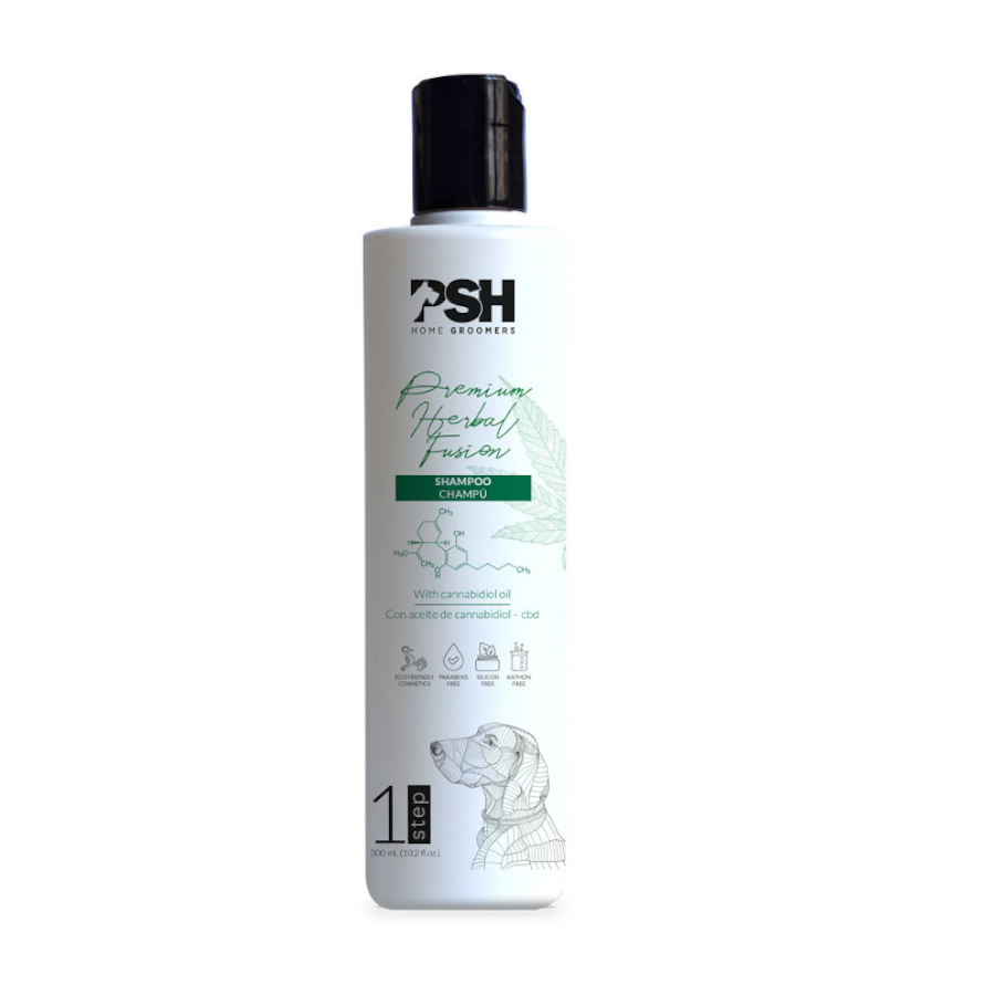 Shampoo PSH CBD Fusion para cães e gatos