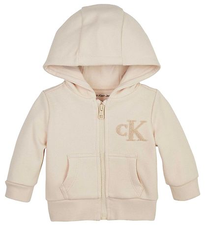 Calvin Klein Set - Cardigan/T-Shirt/Shorts - Whitecap Grau