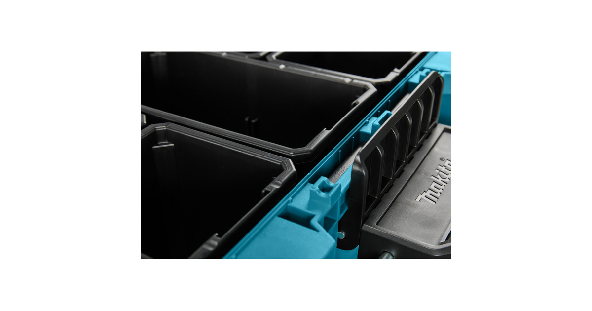 MakitaMaktrak Organizer Medium P-91045 gereedschapsbox  (Blauw/zwart)