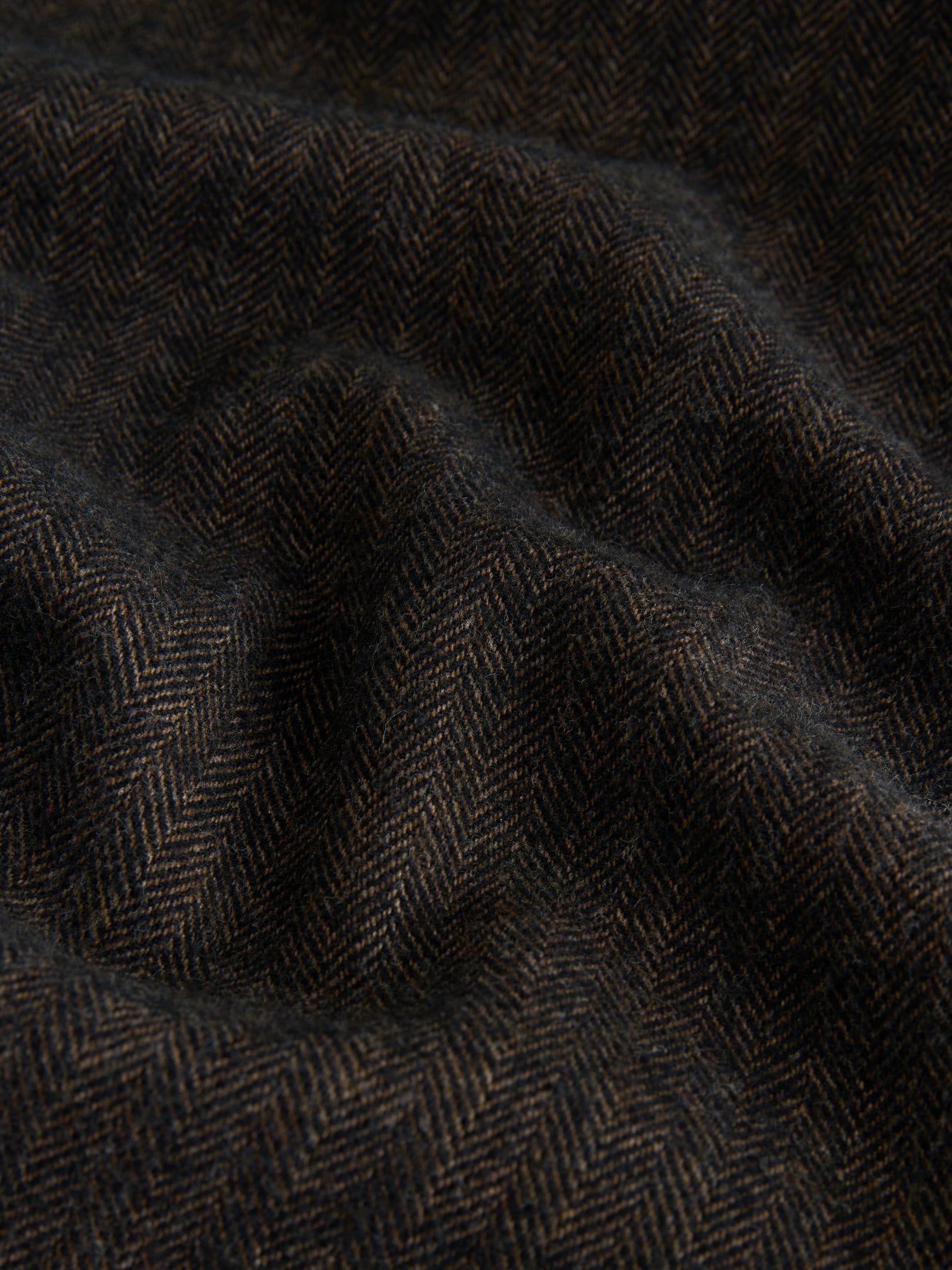 Bruin - Cotton Rich Herringbone Trousers