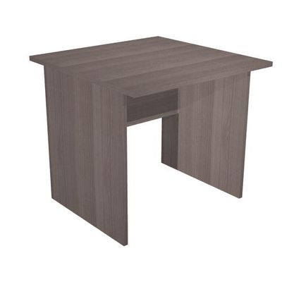 Bureau droit Trend - L80 - Pieds panneaux - plateau imitation frêne Toscan