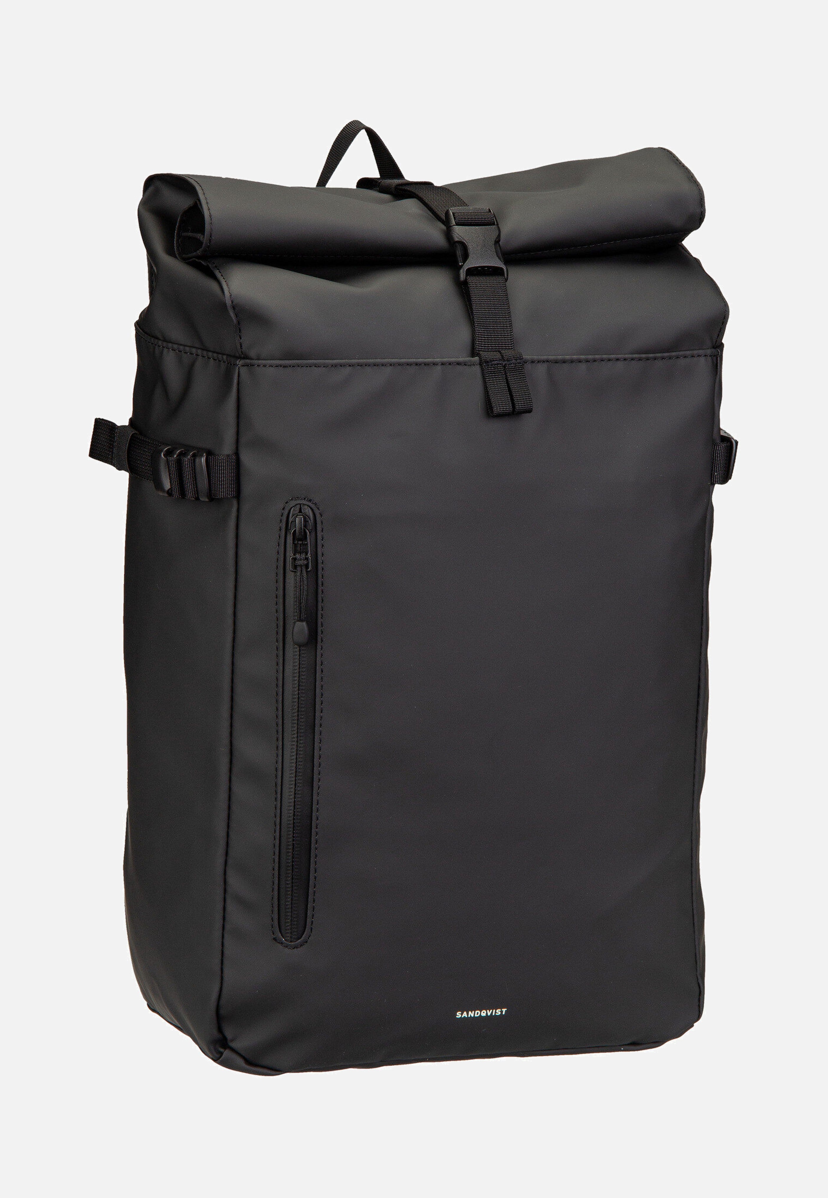 Stream Slim Rolltop M Black - Rucksack