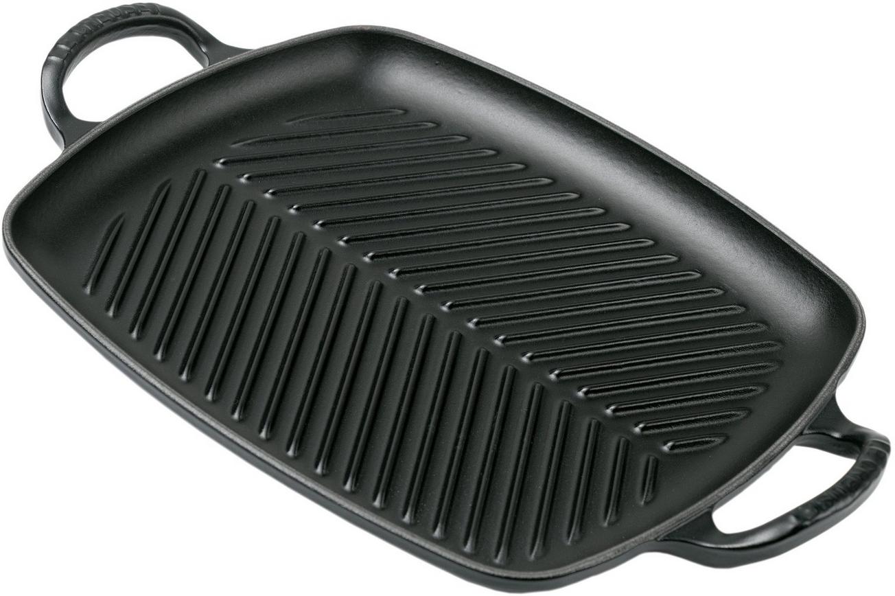 Le Creuset La Fonte émaillée grillpan 30 cm, zwart