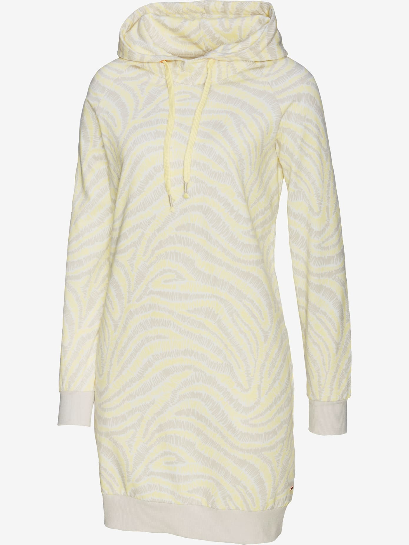 Robe en matière sweat robe sweat confortable à capuche
