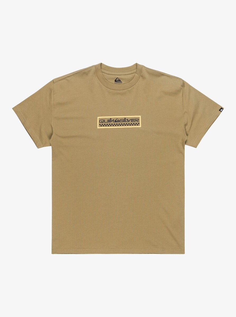 QUIKSILVER<br>Camiseta de manga curta com logotipo