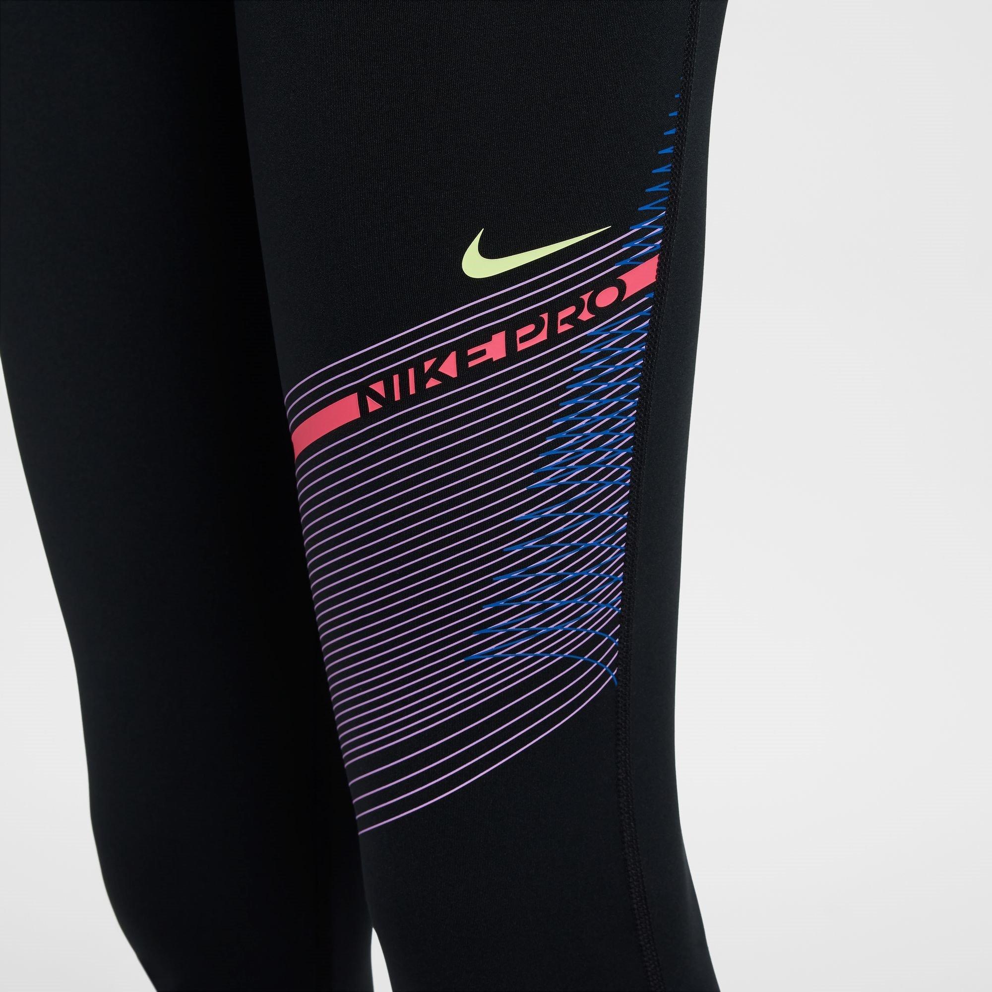 Nike Dri FIT Mid Rise Leggings Juniors