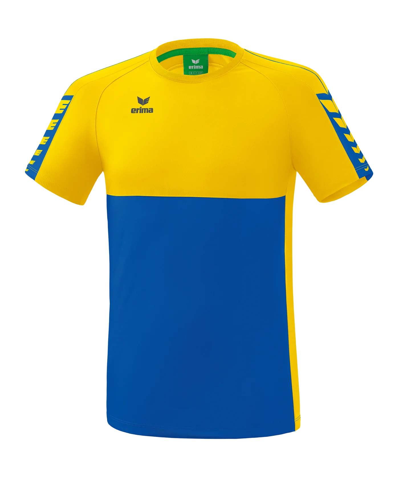 Erima SIX WINGS T-Shirt Blau Gelb