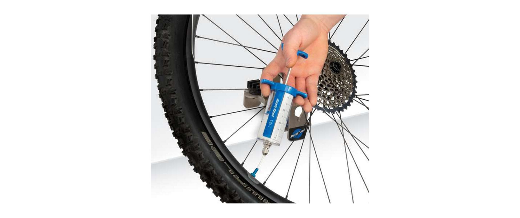 Spritze TSI-1 Tubeless Dichtmilch InjektorVelo-Werkzeug