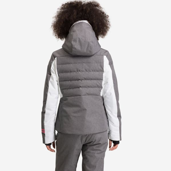 Veste de ski ROSSIGNOL W COURBE HEATHER JKT HEATHER GREY