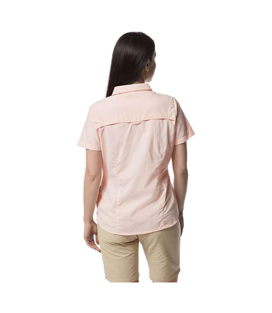 Craghoppers - Chemise manches courtes ADVENTURE - Femme (Rose clair) - UTCG1128