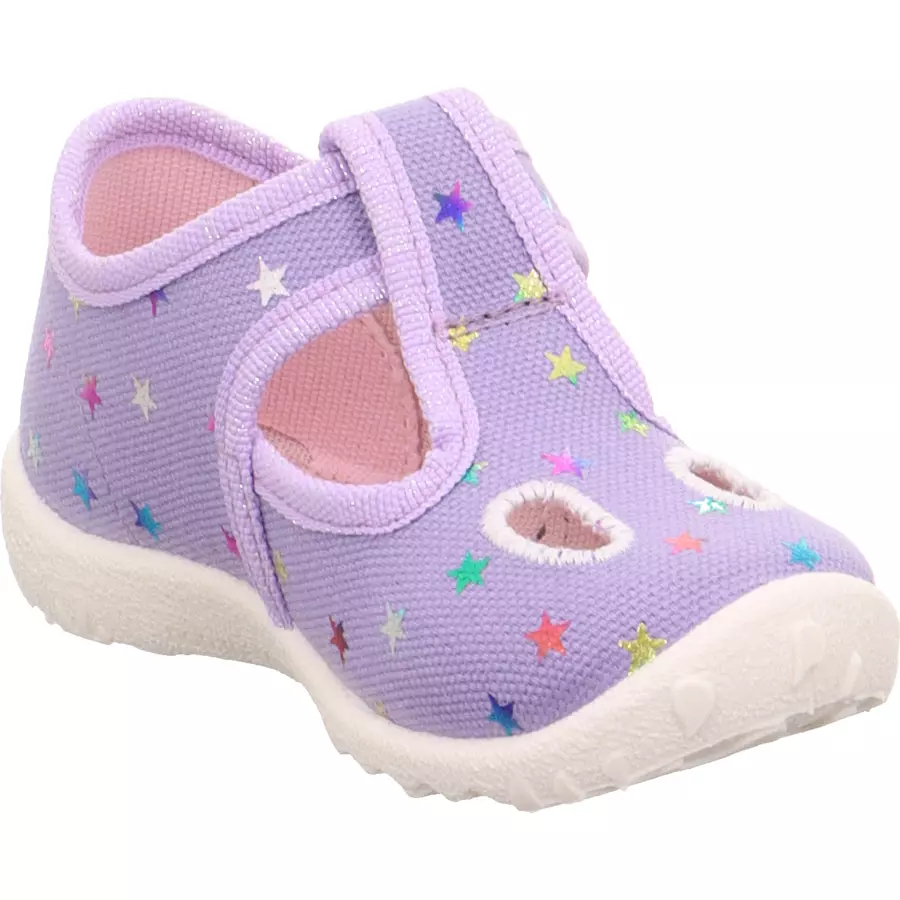superfit Hausschuh Spotty Sternchen lila (mittel)