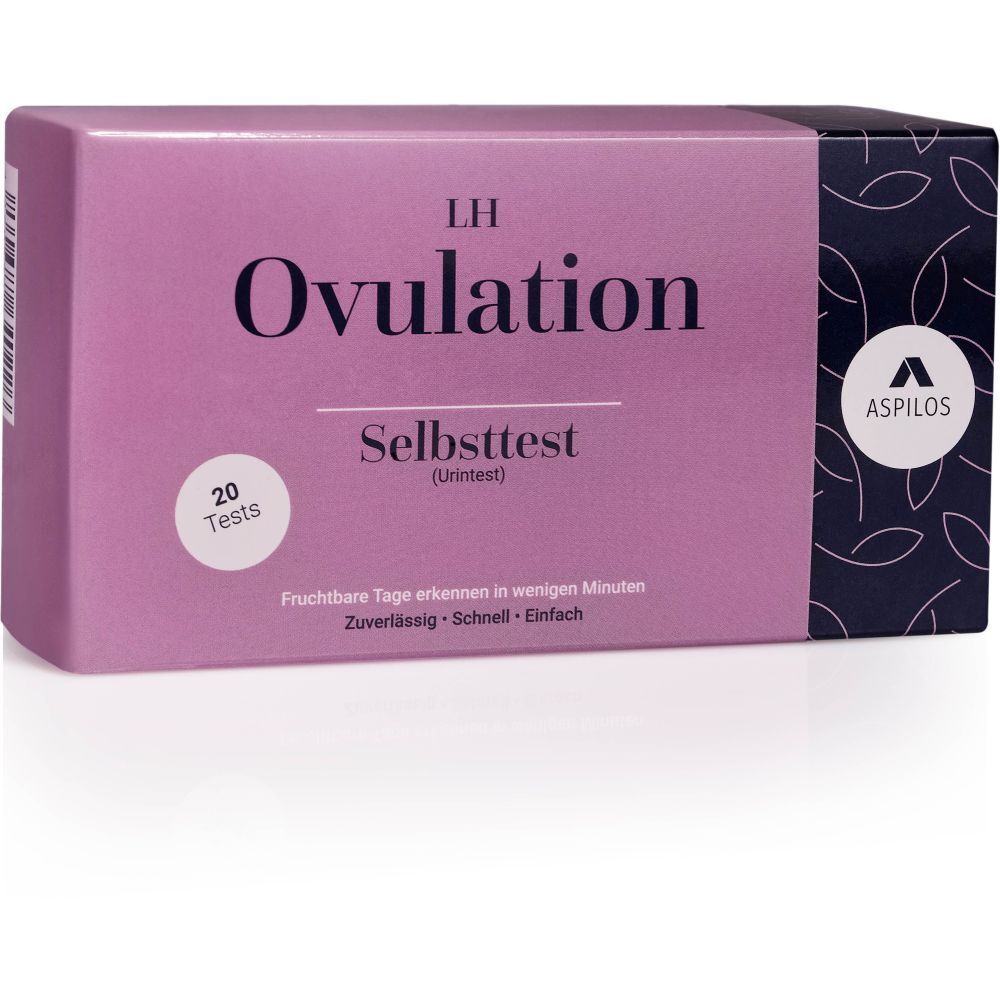 ASPILOS Ovulation / Fruchtbarkeitstest - Selbsttest (20 Stück)