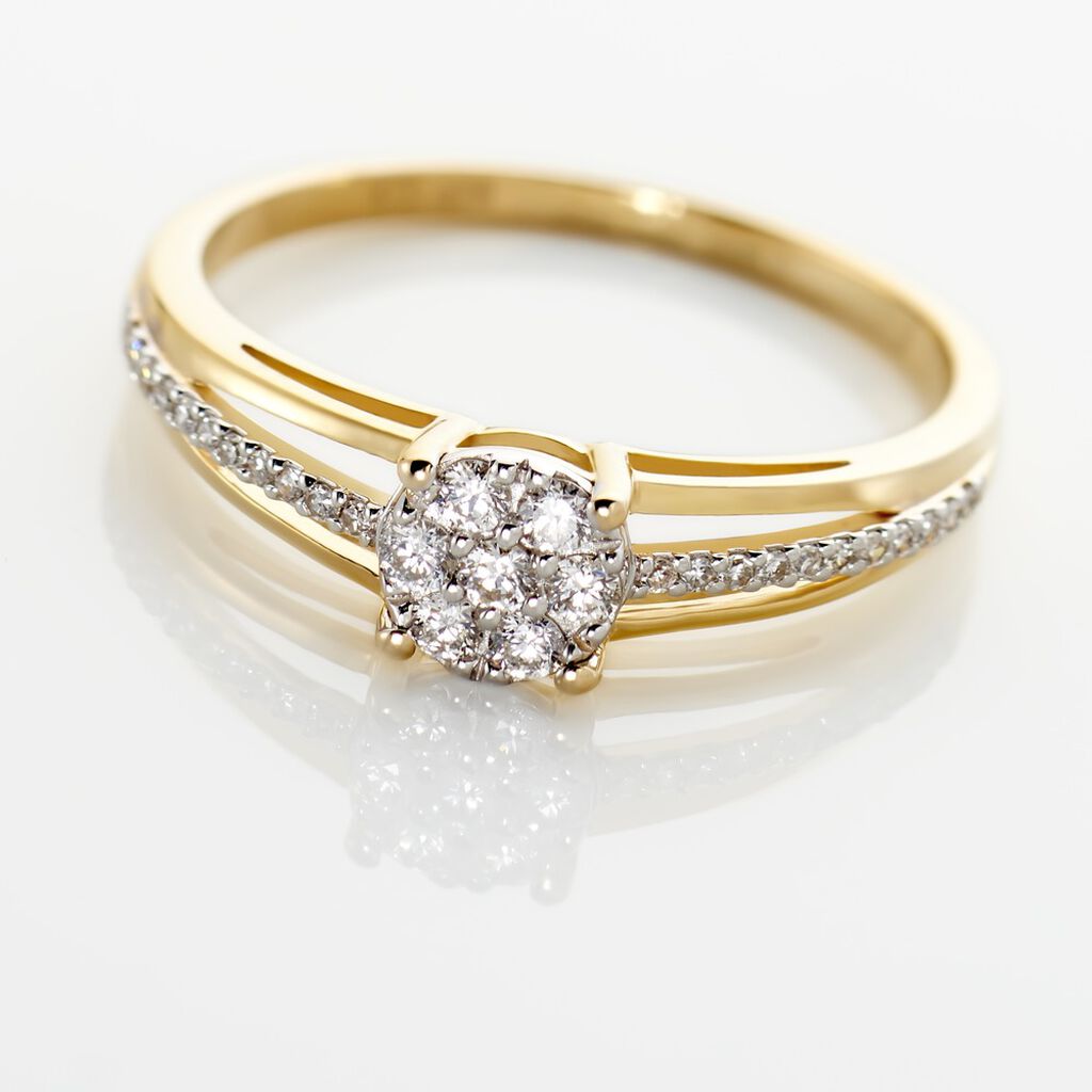 Bague Katherina Or Jaune Diamant
