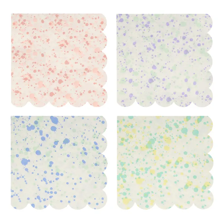 Meri Meri Grandes serviettes en papier tachetées