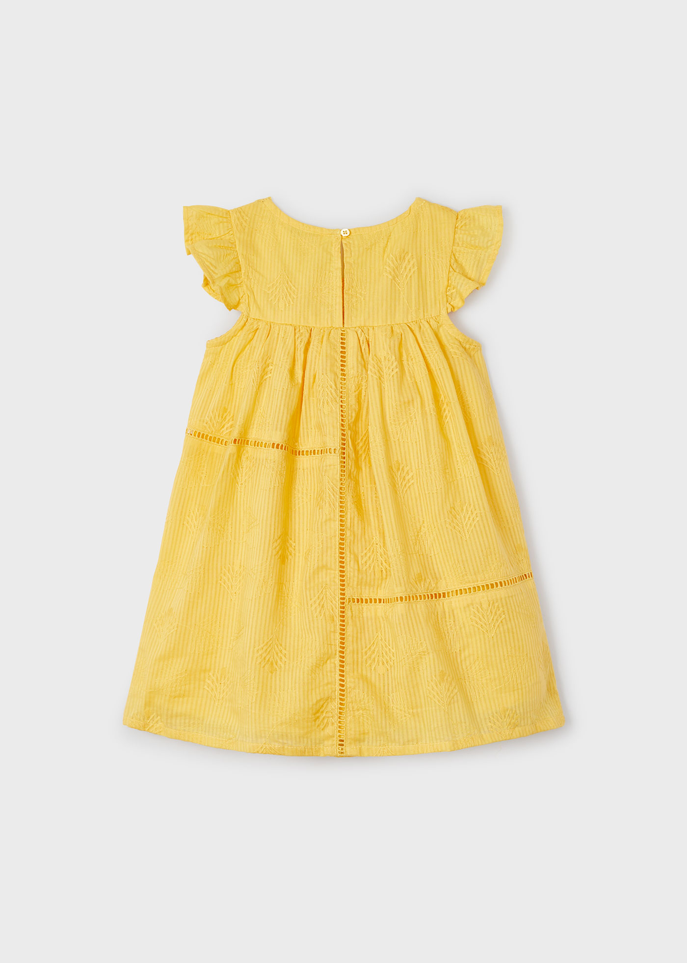 Vestido bordado Better Cotton para meninas