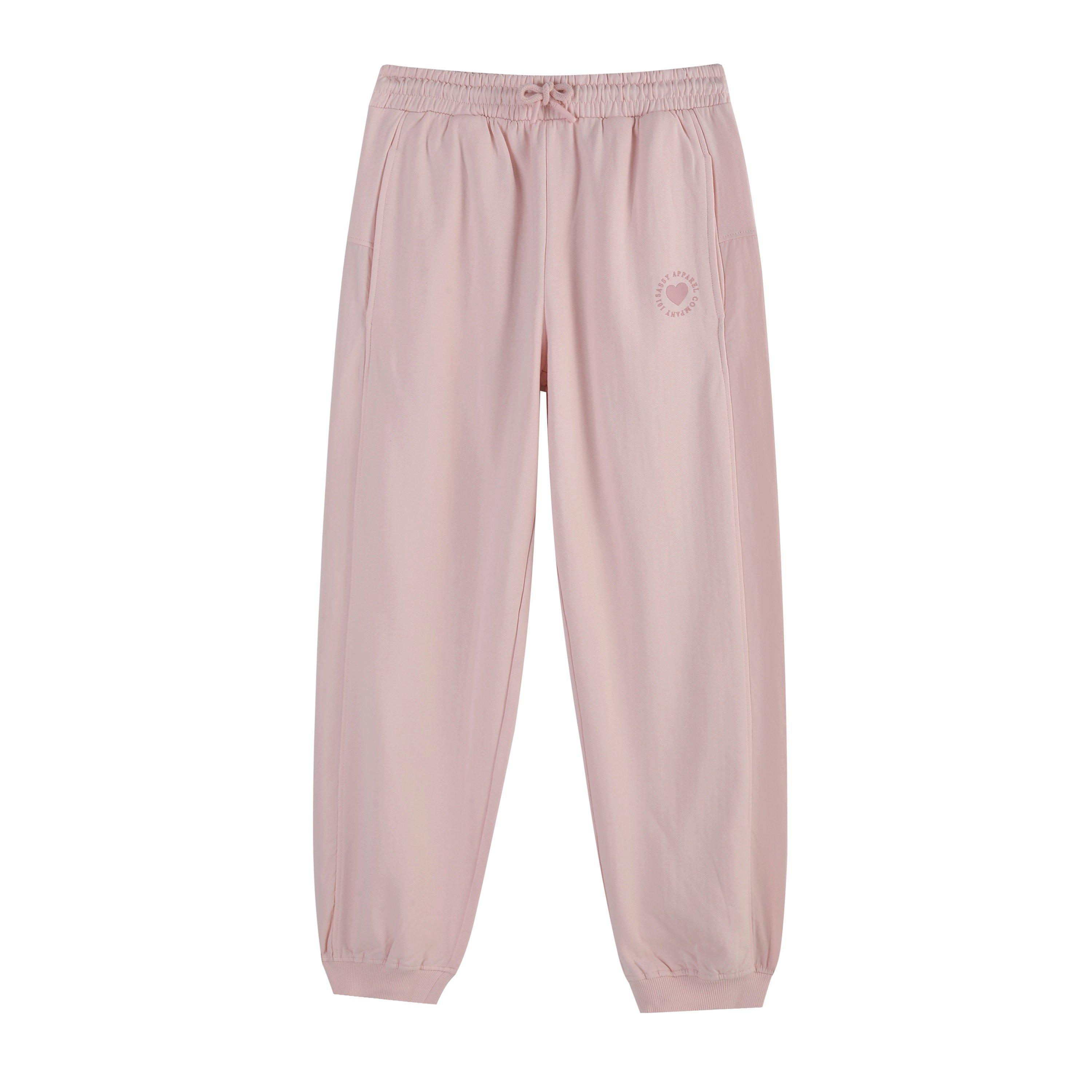 Be You Studio Older Girl Utility Jog Set Pink