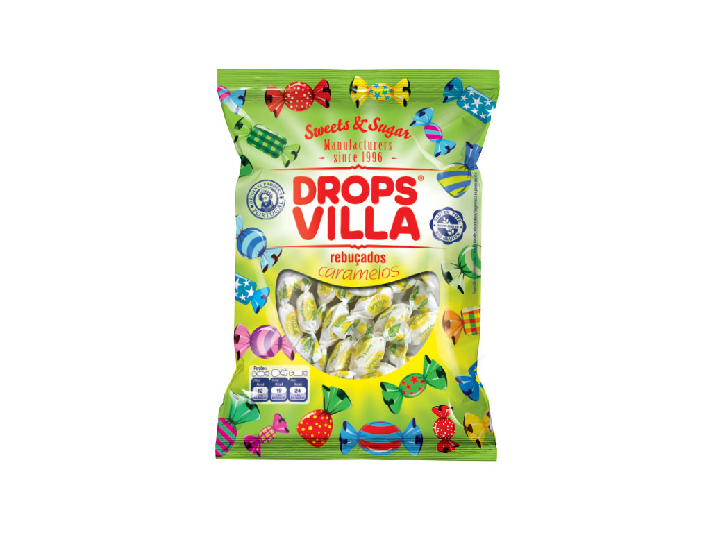 REBUÇADOS VILLA FRESH MENTOL LIMÃO SD 100 G