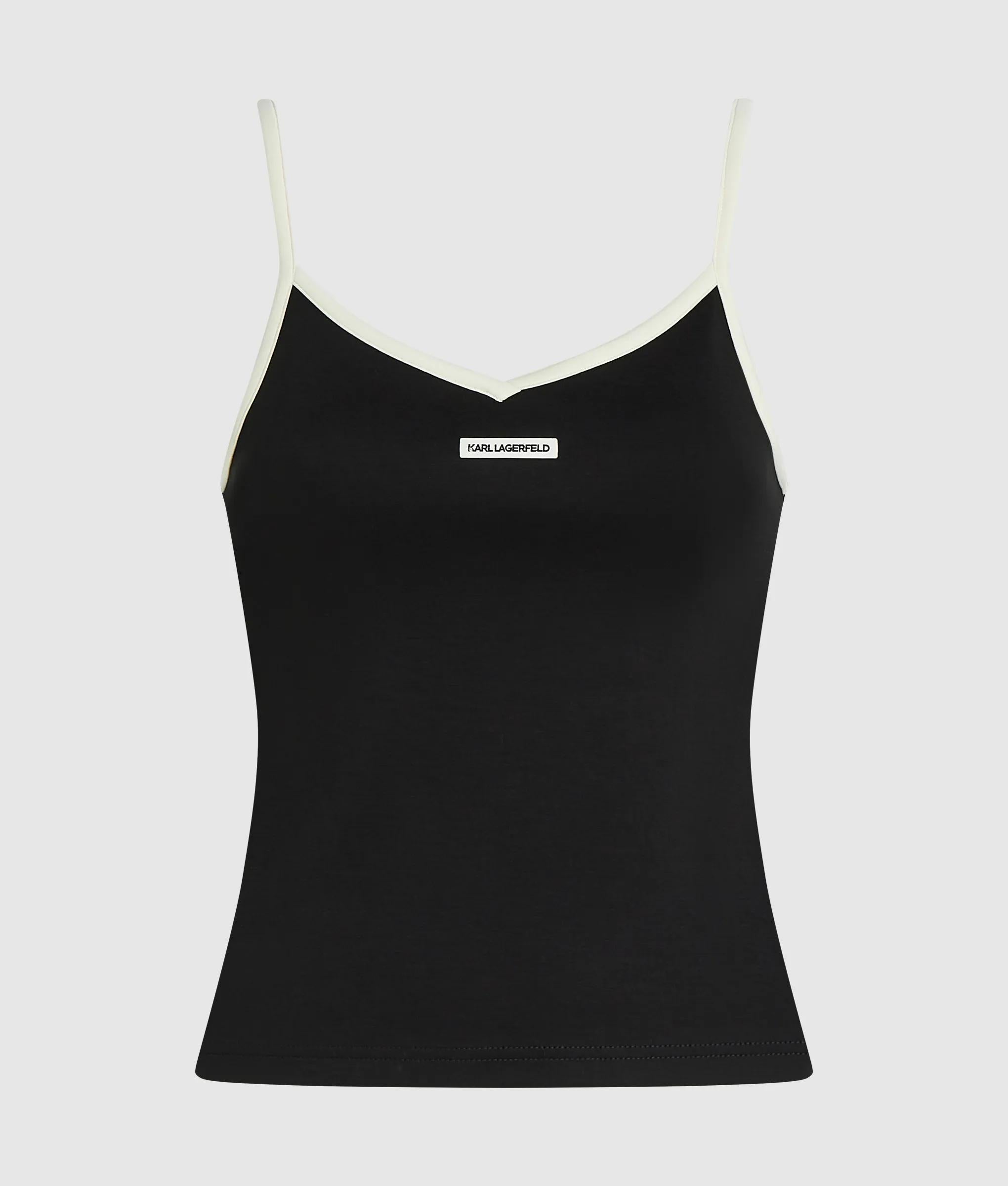 Monochroom loungewear tanktop