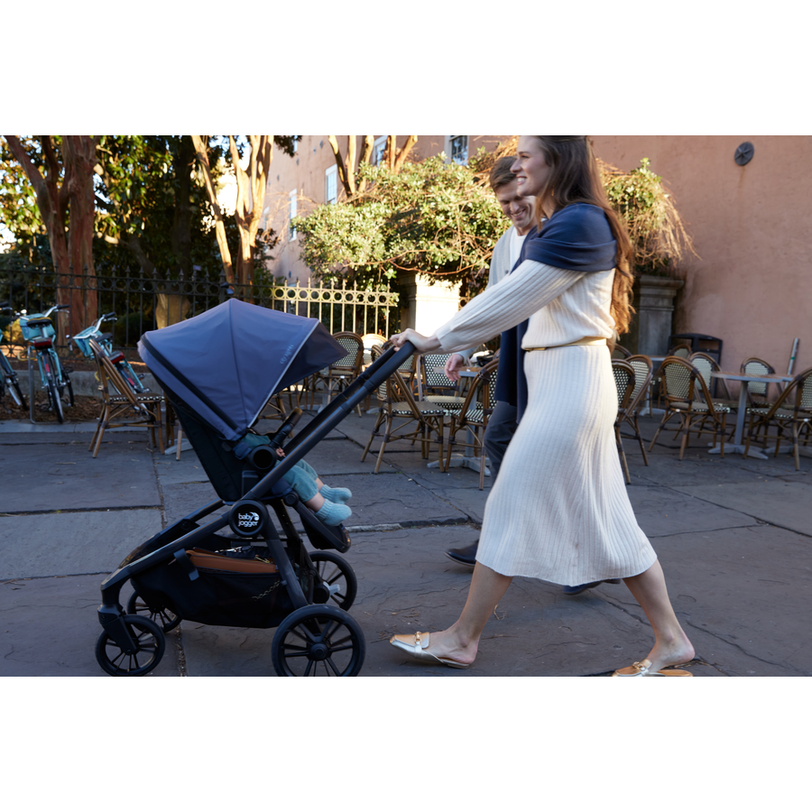 baby jogger Kinderwagen City Sights inkl. Babywanne Special Edition Commuter  Rahmen Charcoal inkl. Wetterschutz