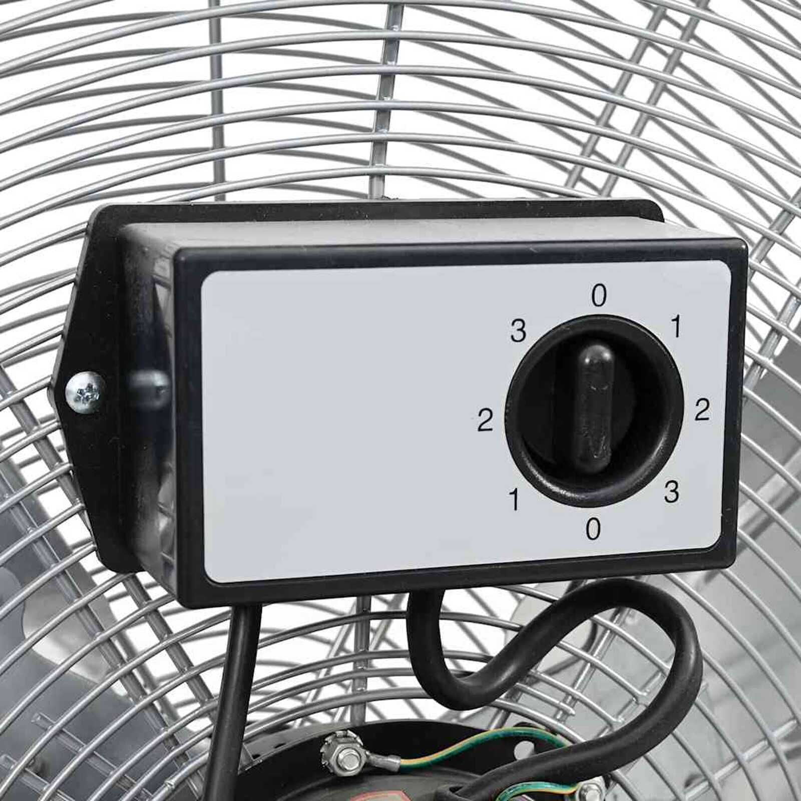 vidaXL Trommelventilator met wiel 79 x 37 x 82 cm aluminium