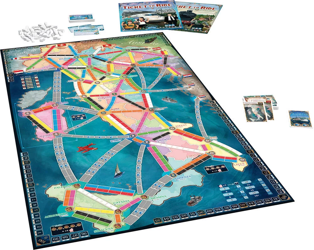 TICKET TO RIDE - LES AVENTURIERS DU RAIL - ITALIE ET JAPON - EXTENSION