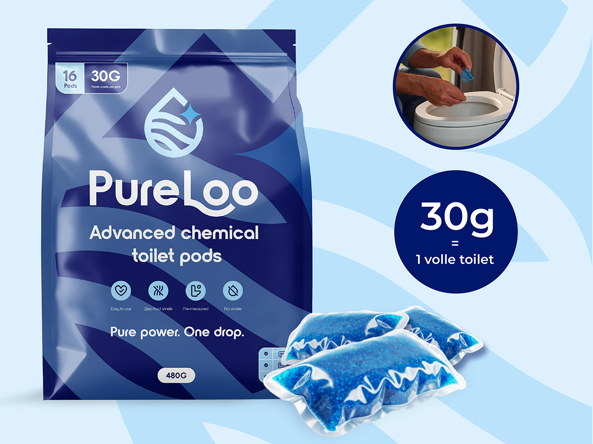 PureLoo Heritage Clove & Spice afvaltank pods - Set van 3