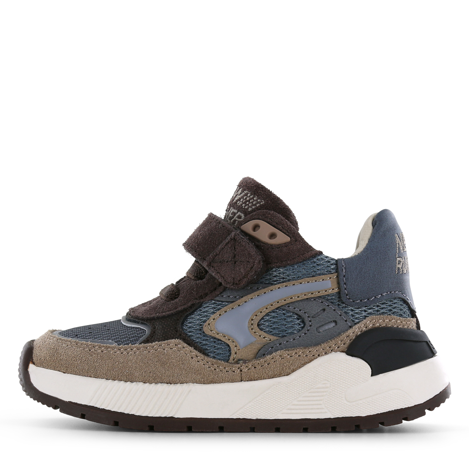 Shoesme blauwe sneaker Mesh, Microfiber nubuck, Suède | Jongens schoenen