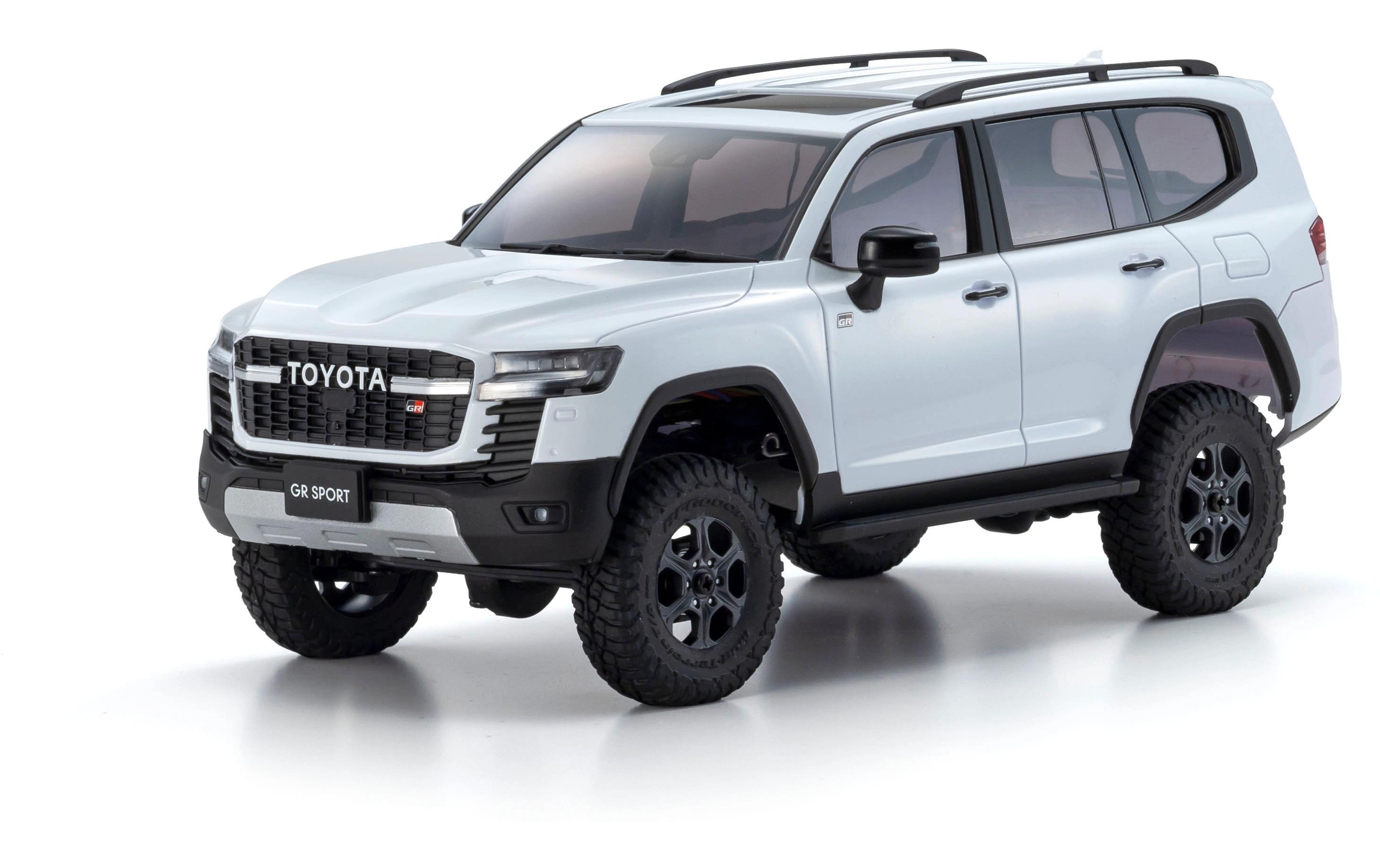 Scale Crawler Land Cruiser GR Sports Weiss, 1:18<br>Mini-Z 4 x 4 Crawler mit MX-01 Chassis in Readyset