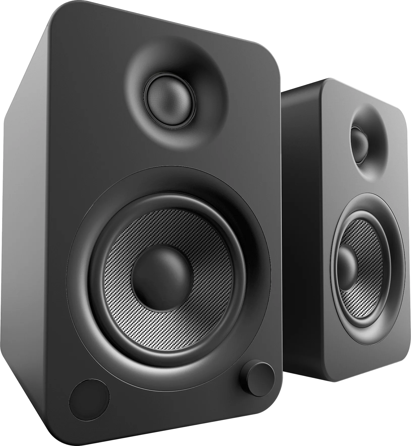 Kanto YU4 Noir mat (la paire) Enceintes sans fil hi-fi