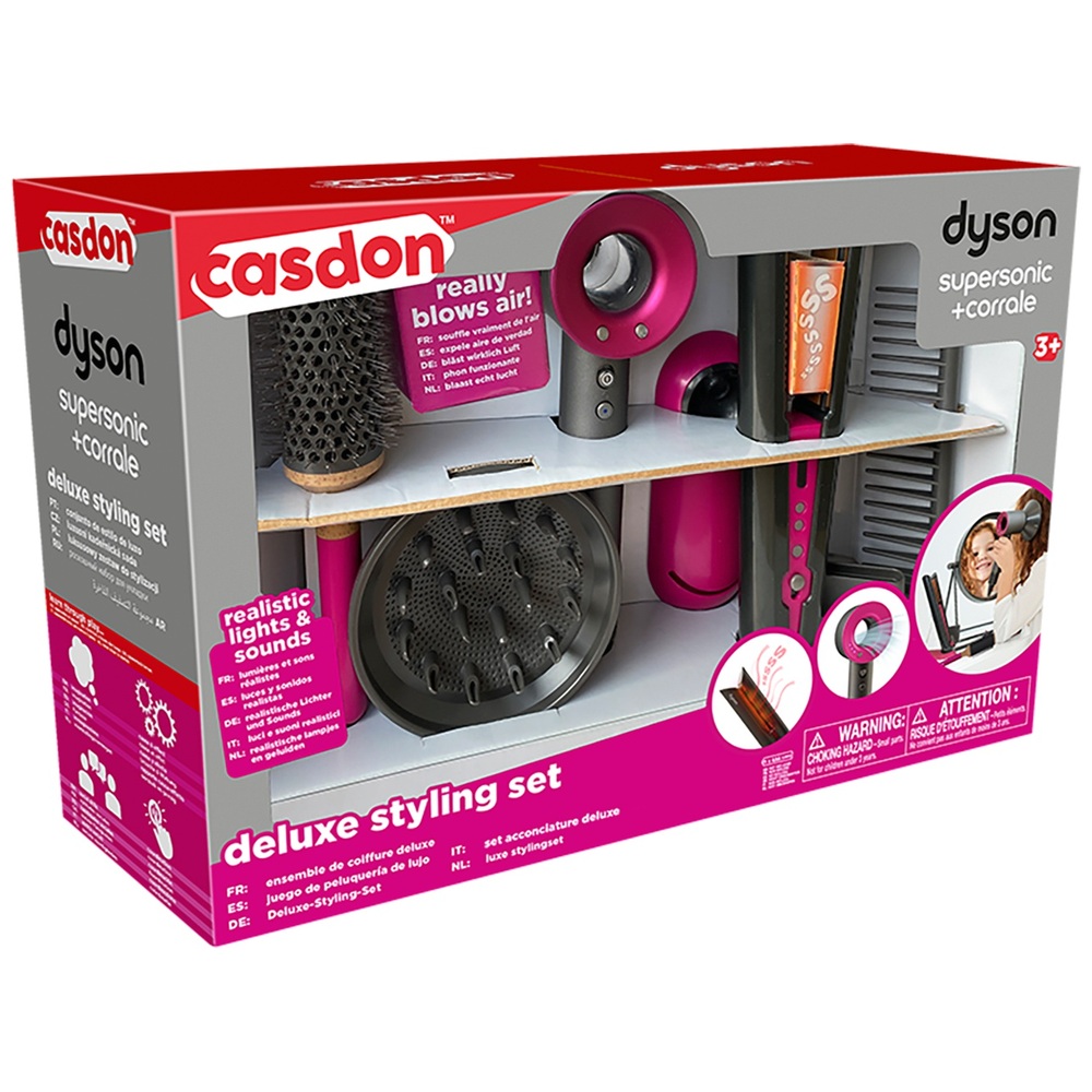 Dyson Supersonic & Corrale – Spielzeug-Haartrockner- und Glätteisen-Set
