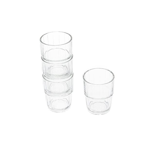 Stabelbare drikkeglas 6-pak