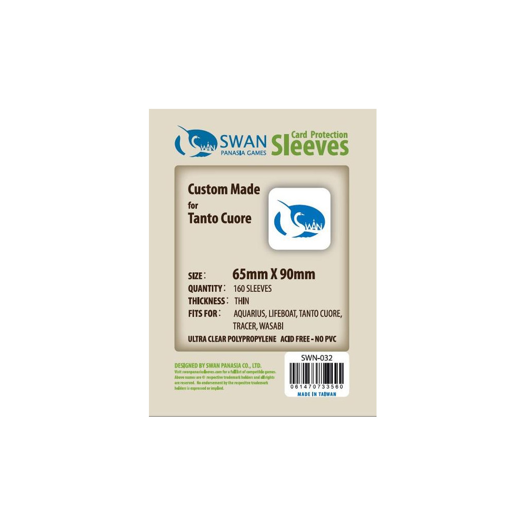 Swan Panasia - Card Sleeves Standard - 65x90mm - 160p