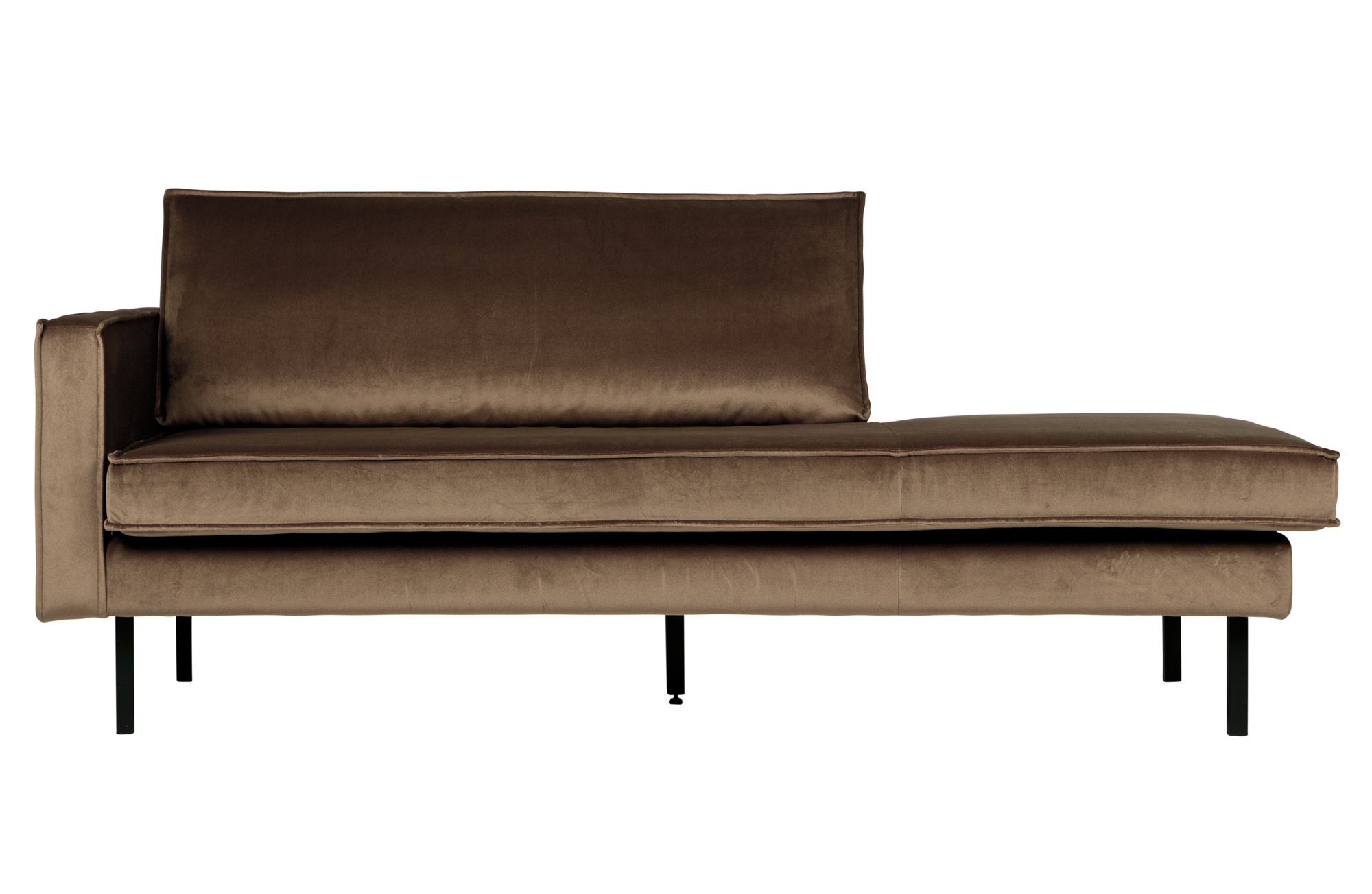 Rodeo daybed velvet Links - Taupe