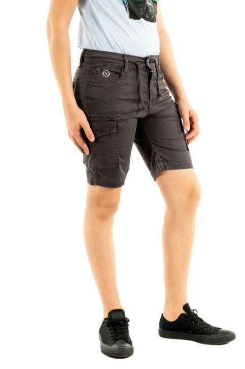 short bermuda Le Temps Des Cerises moby 6 gunmetal
