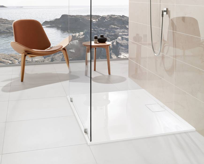 Villeroy & Boch Architectura douchebak acryl rechthoekig 120x90x1.5cm wit
