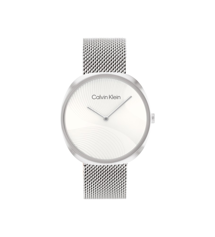 Relógio analógico Calvin Klein Sculpt, branco