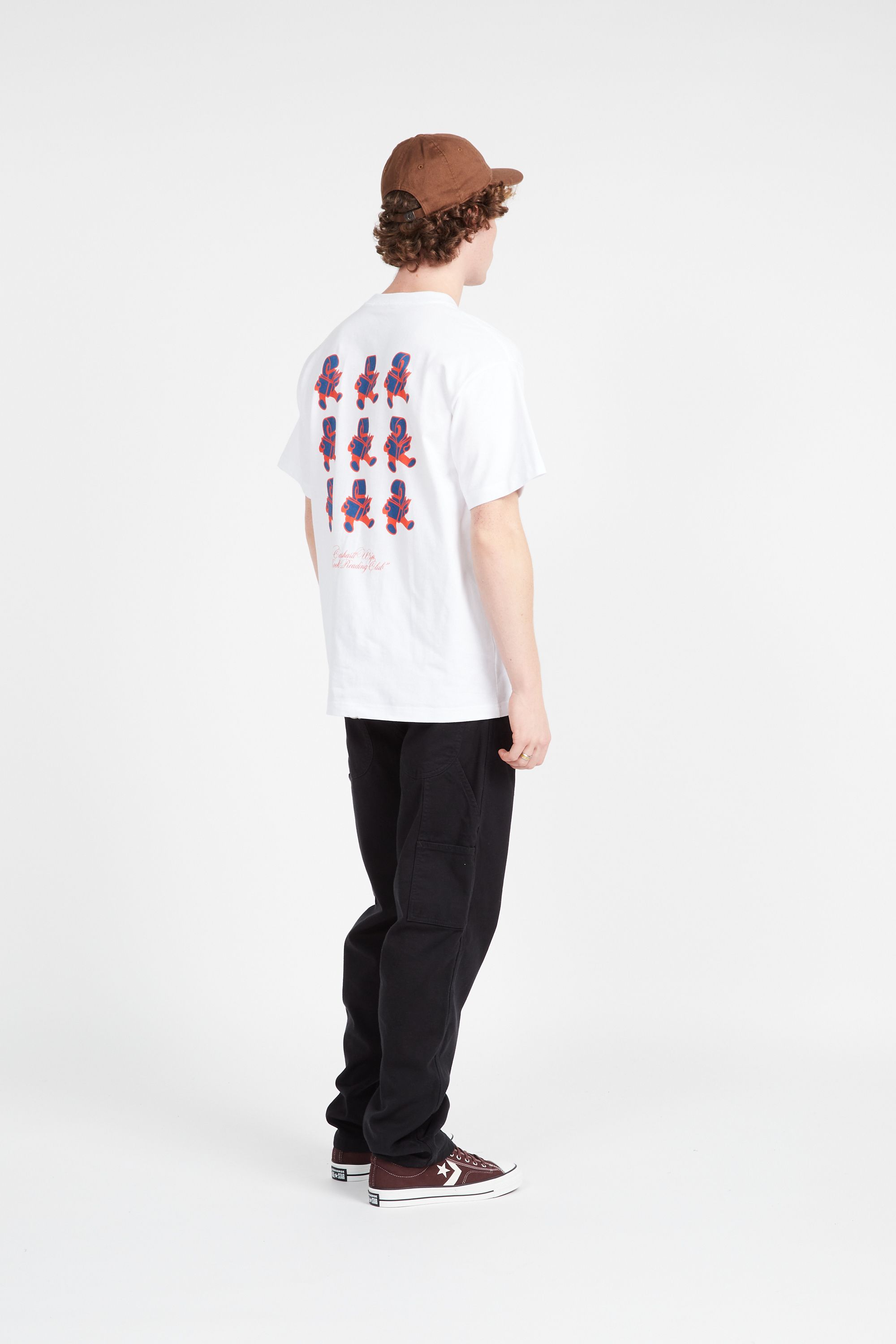 CARHARTT WIP T-shirt S/S Reading Club T-Shirt Blanc