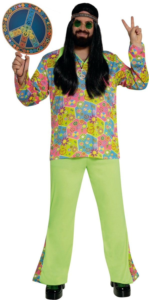 Hippie Kostuum Groen