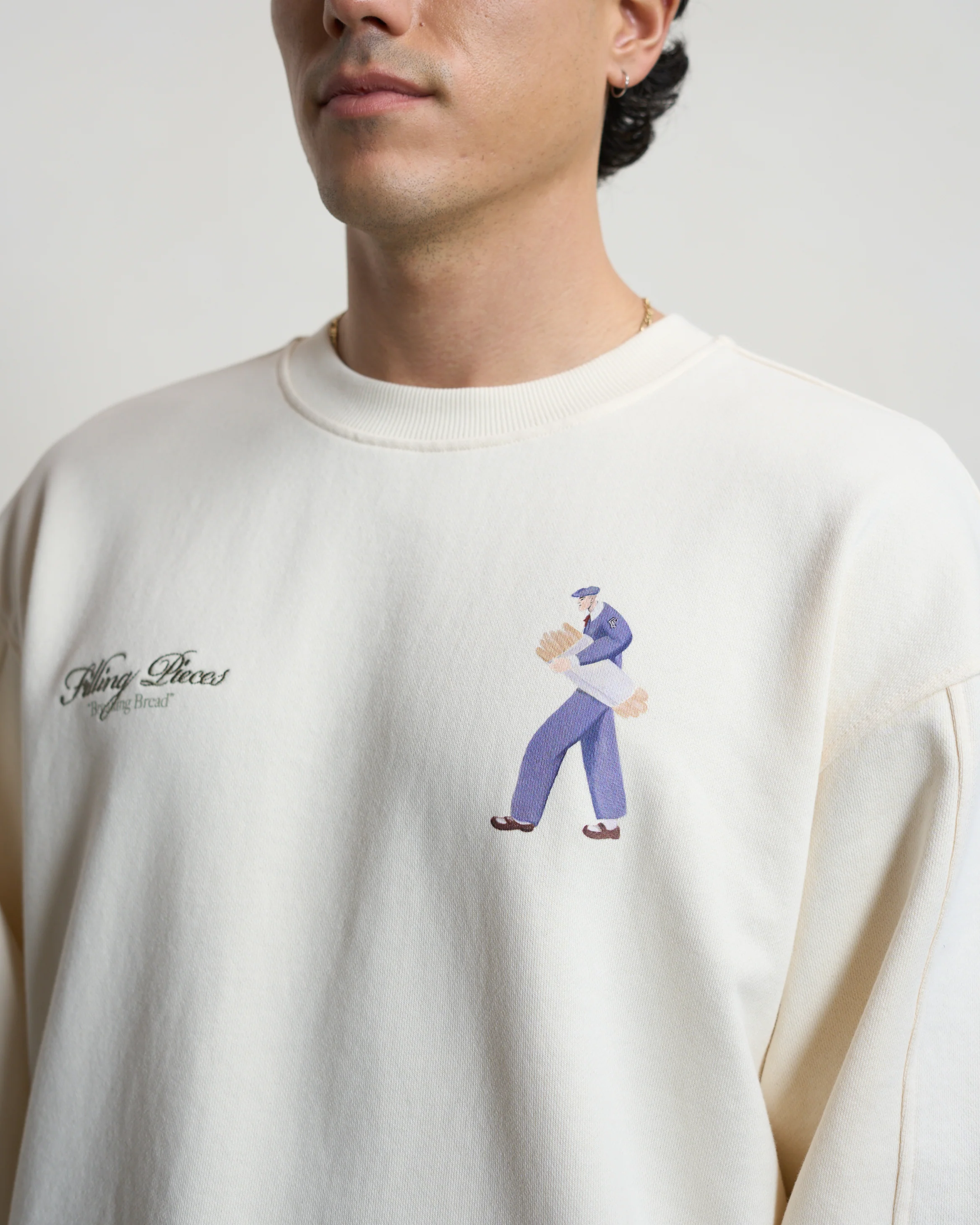 Sweatshirt Bakery Antique White