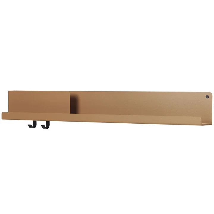 Muuto - Folded Shelves 96 x 13 cm, burnt orange