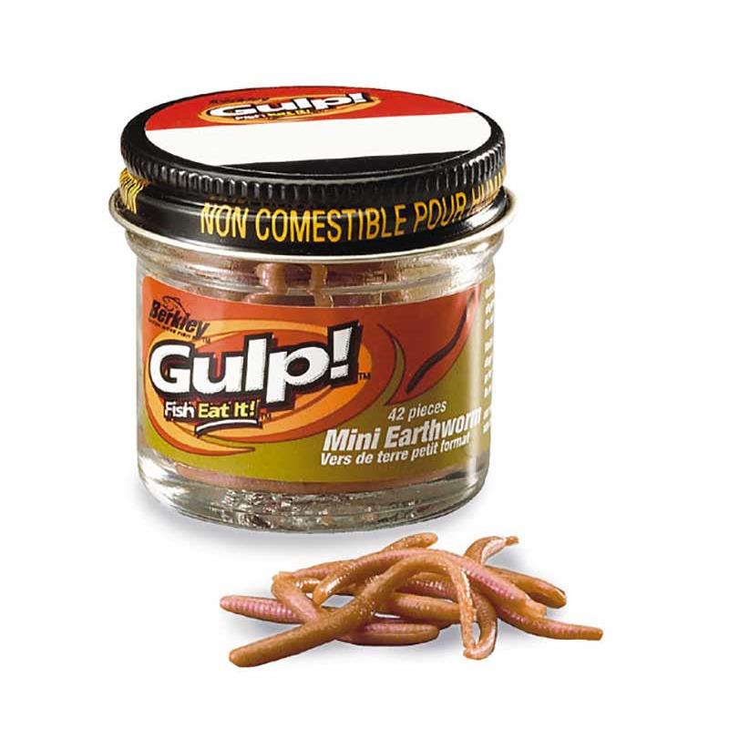 Leurre Souple Berkley Gulp! Mini Earthworm - 3Cm - Par 42