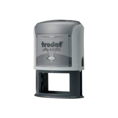 Trodat Printy 44055 - Tampon de forme ovale personnalisable avec 8 lignes de texte - zone d'impression ovale 55 x 35 mm