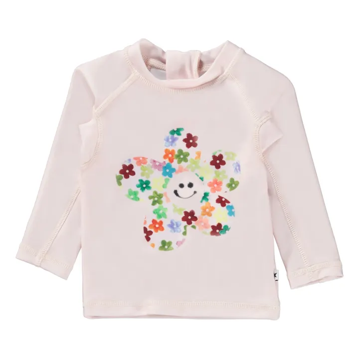 Molo T-Shirt Anti-UV Polyester Recyclé Nemo | Rose pâle