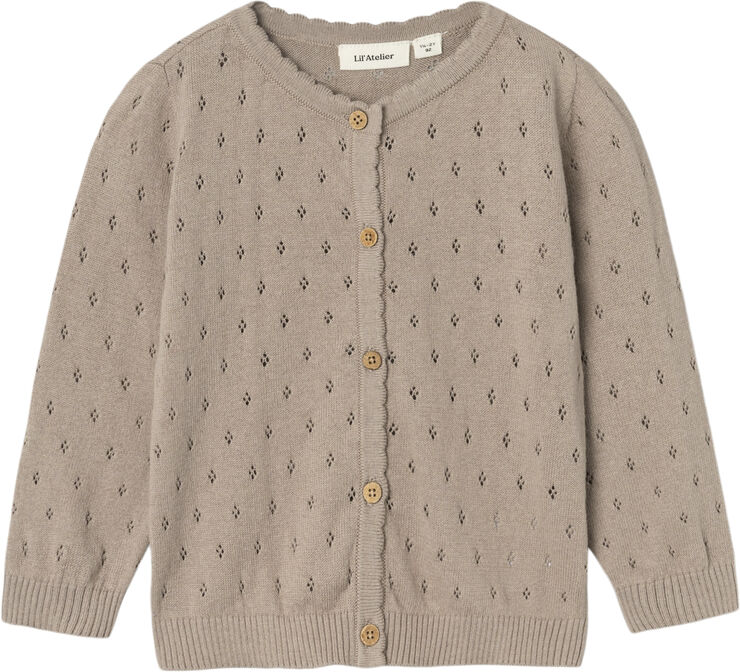 Lil' Atelier NMFNIMI LS KNIT CARD LIL Etherea