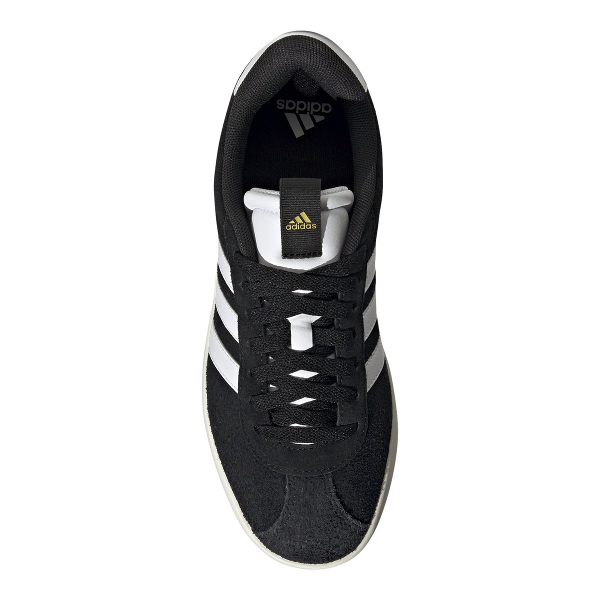 ADIDAS-Vlcourt 3-l-Talon plat - Noir/Blanc