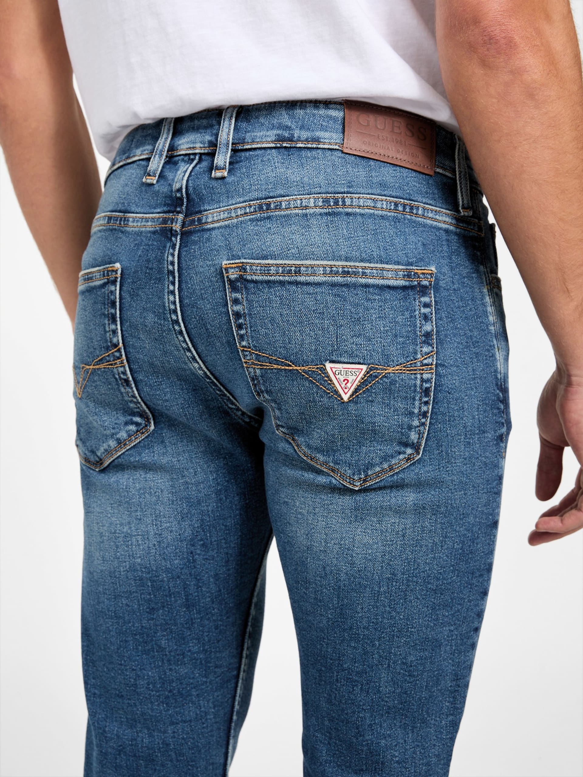 Calça jeans Eco Finnley Slim-Fit Tapered